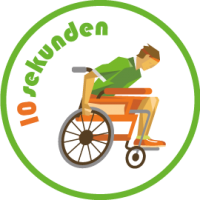 10 Sekunden Rollstuhl logo